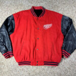 Detroit Red Wings NHL Vintage Varsity Jacket