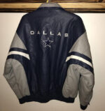 Vintage NFL Dallas Cowboys Pro Player Leather Jacket