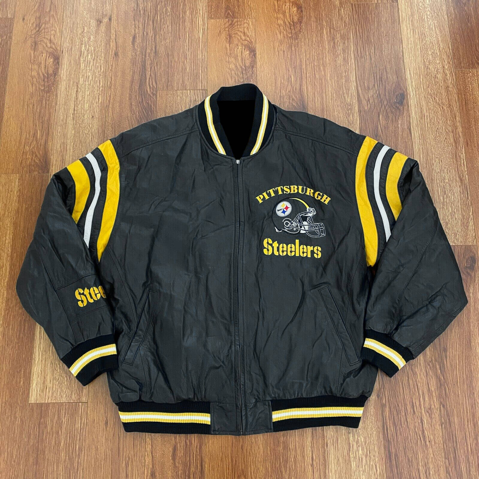 vintage steelers jacket