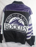 Vtg Colorado Rockies MLB Baseball Team Jacket