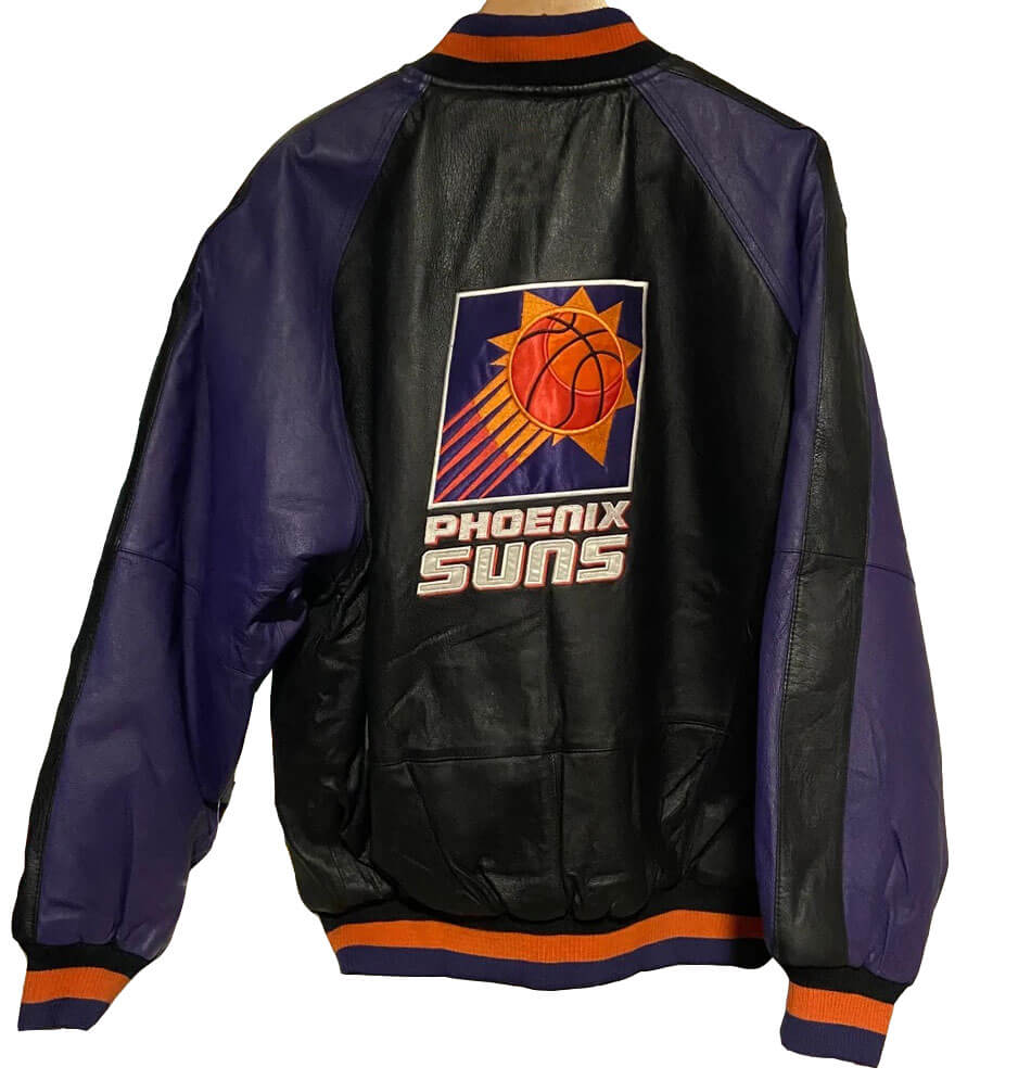 NBA Basketball Team Phoenix Suns Leather Jacket