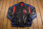 Vtg NFL G-III Carl Banks Buffalo Bills Leather Jacket