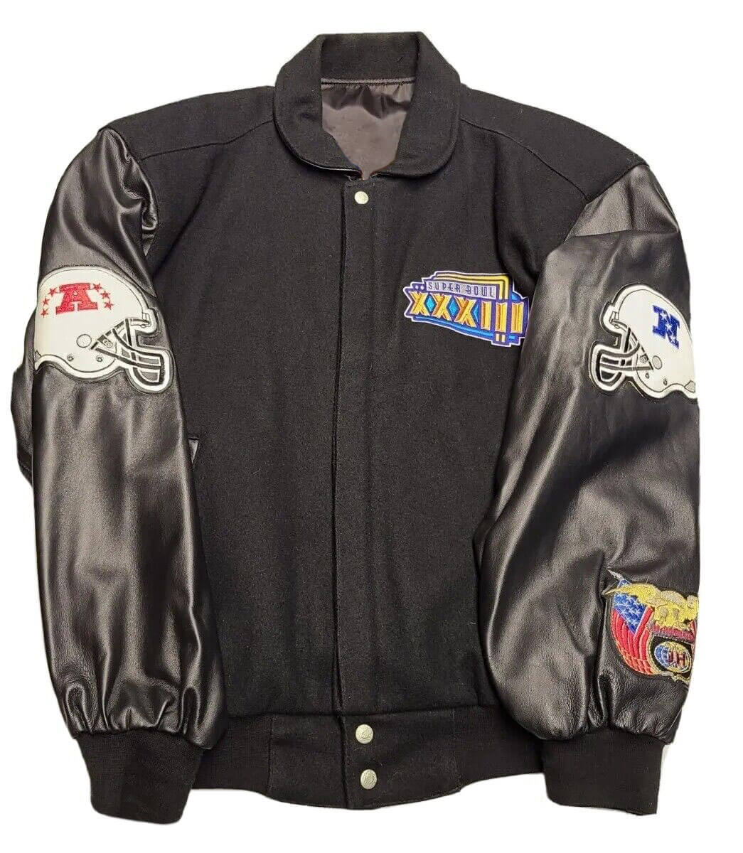 Jeff Hamilton Dallas Cowboys Superbowl Leather Jacket