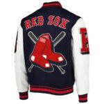 Boston Red Sox Navy White Varsity Jacket