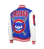 Chicago Cubs Blue White Varsity Jacket