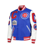 Chicago Cubs Blue White Varsity Jacket