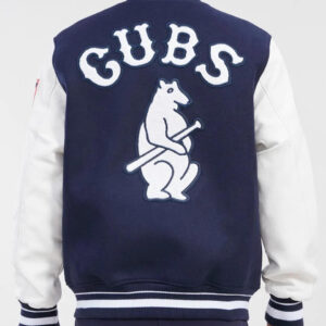 Chicago Cubs MLB Navy White Varsity Jacket