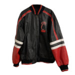 Cincinnati Bearcats Tricolor Leather Jacket