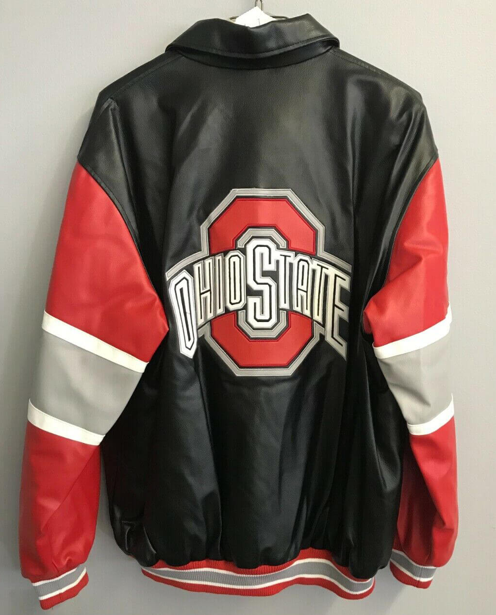 Ohio state 2024 leather jacket