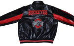 G-lll Vintage Ohio State Buckeyes Leather Jacket