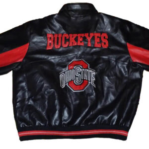 G-lll Vintage Ohio State Buckeyes Leather Jacket
