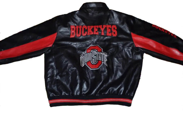 G-lll Vintage Ohio State Buckeyes Leather Jacket
