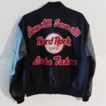 Hard Rock Cafe Black Varsity Jacket