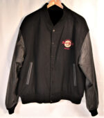 Hard Rock Cafe Chicago Black Varsity Jacket