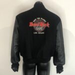 Hard Rock Cafe Las Vegas Black Varsity JacketHard Rock Cafe Las Vegas Black Varsity Jacket