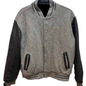Hard Rock Cafe Las Vegas Grey Black Varsity Jacket