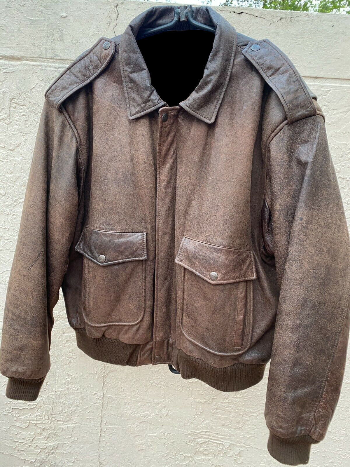 Hard Rock Cafe Save The Planet Atlanta Leather Jacket Maker of
