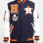 Houston Astros Navy White Varsity Jacket