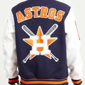 Houston Astros Navy White Varsity Jacket