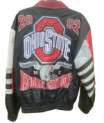 Jeff Hamilton 2002 Ohio State Champions Leather Jacket