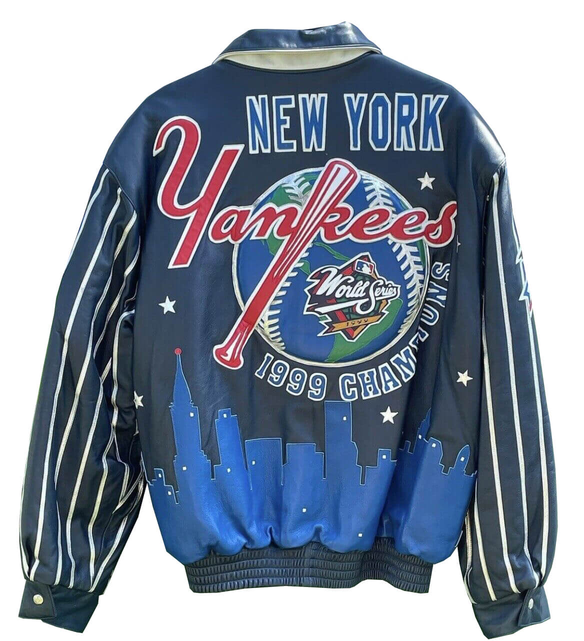 MLB NY Yankees World Series 1999 Champions Jacket - Maker of Jacket