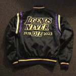 Mamba Legend Never Die 1978 – 2023 Satin Jacket