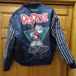 Montana Tunes 1994 Popeye Leather Jacket