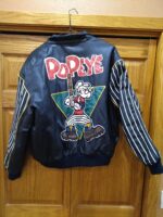 Montana Tunes 1994 Popeye Leather Jacket