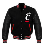 NCAA Cincinnati Bearcats Black Varsity Jacket
