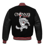 NCAA Cincinnati Bearcats Black Varsity Jacket