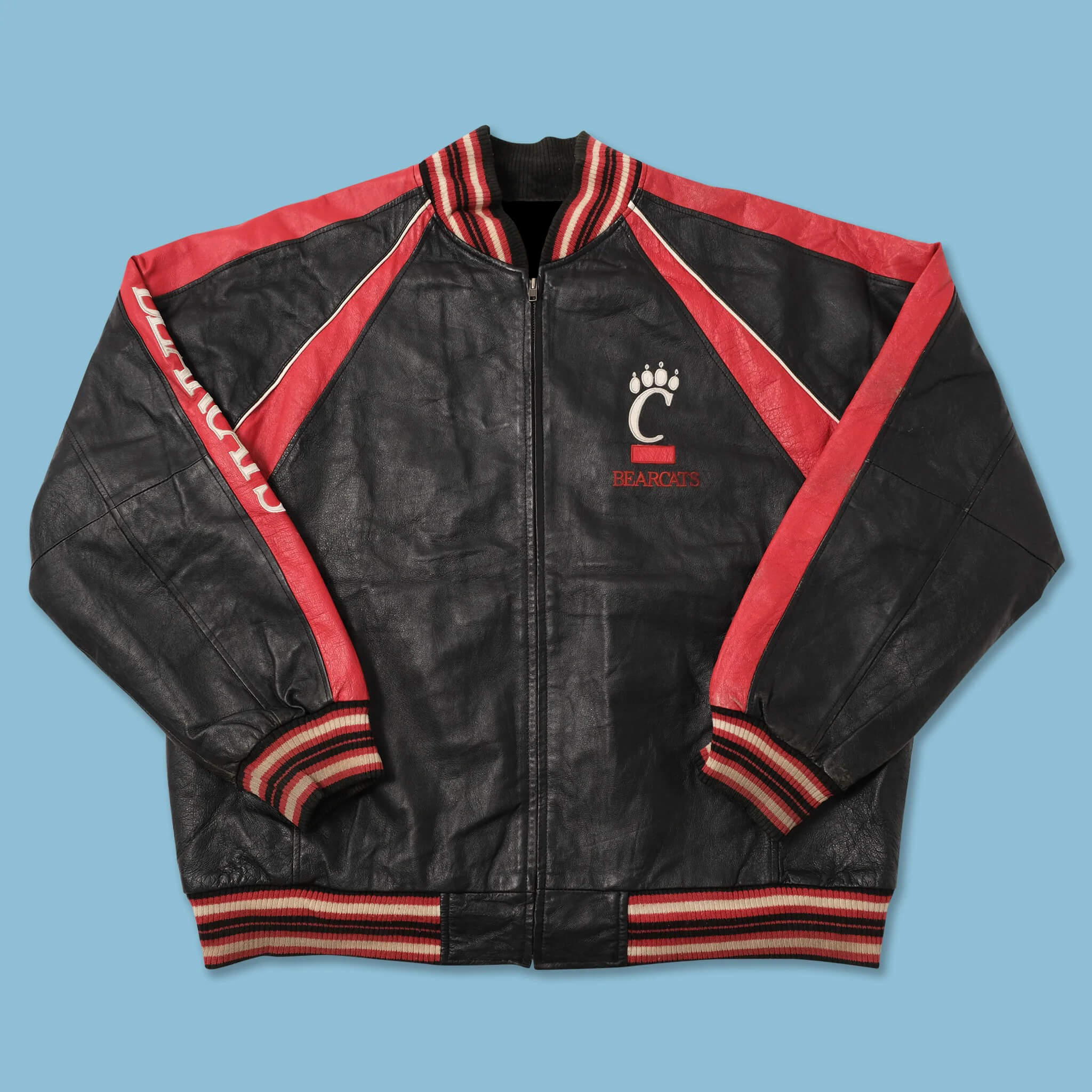 NCAA Team Cincinnati Bearcats Leather Jacket