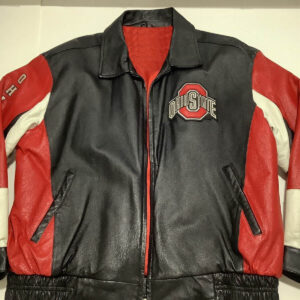 Ohio State University Sports Leather Jacket