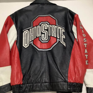 Ohio State University Sports Leather Jacket