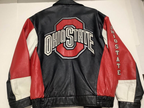 Ohio State University Sports Leather Jacket