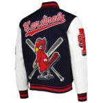 St Louis Cardinals Navy White Varsity Jacket