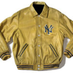 Vintage 1990 Mirage New York Yankees Leather Jacket