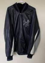 Vintage G-III NY Yankees Leather Varsity Jacket