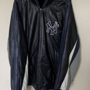 Vintage G-III NY Yankees Leather Varsity Jacket