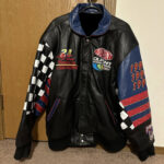 Vintage Gordon Nascar Winston Cup Leather Jacket