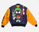Vintage Marvin the Martian Looney Tunes Leather Jacket