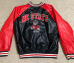 Vintage NC State Black And Red Varsity Jacket