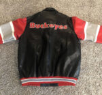 Vintage Ohio State Buckeyes Leather Jacket
