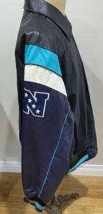 Vintage Super Bowl XLVII Leather Jacket