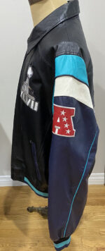 Vintage Super Bowl XLVII Leather Jacket