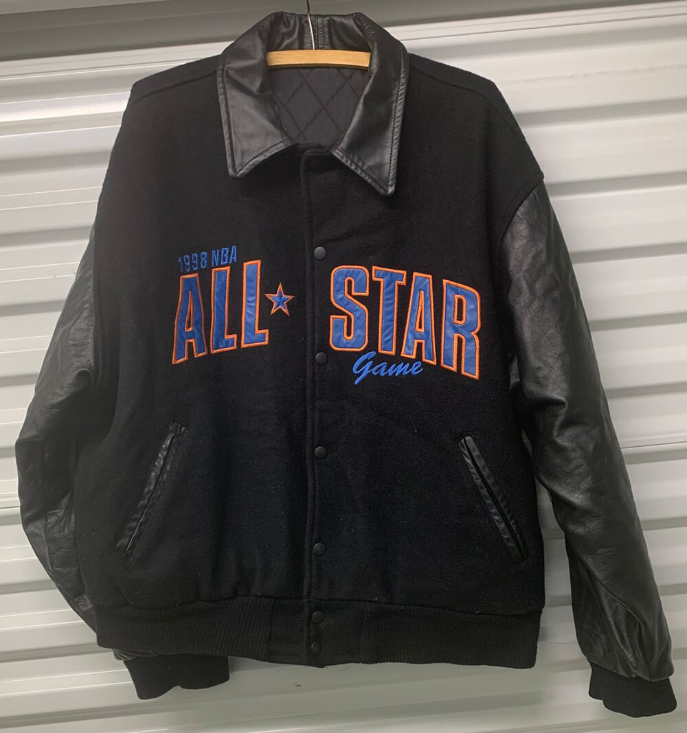 Collar All Star Varsity Jacket Black / L