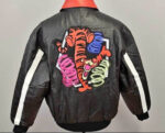 Vtg Disney Winnie the Pooh Leather Jacket