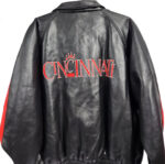 Vtg NCAA Team Cincinnati Bearcats Leather Jacket