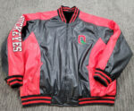 Vtg Ohio State Buckeyes University Leather Jacket