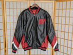 Vtg University of Wisconsin Badgers Leather Jacket
