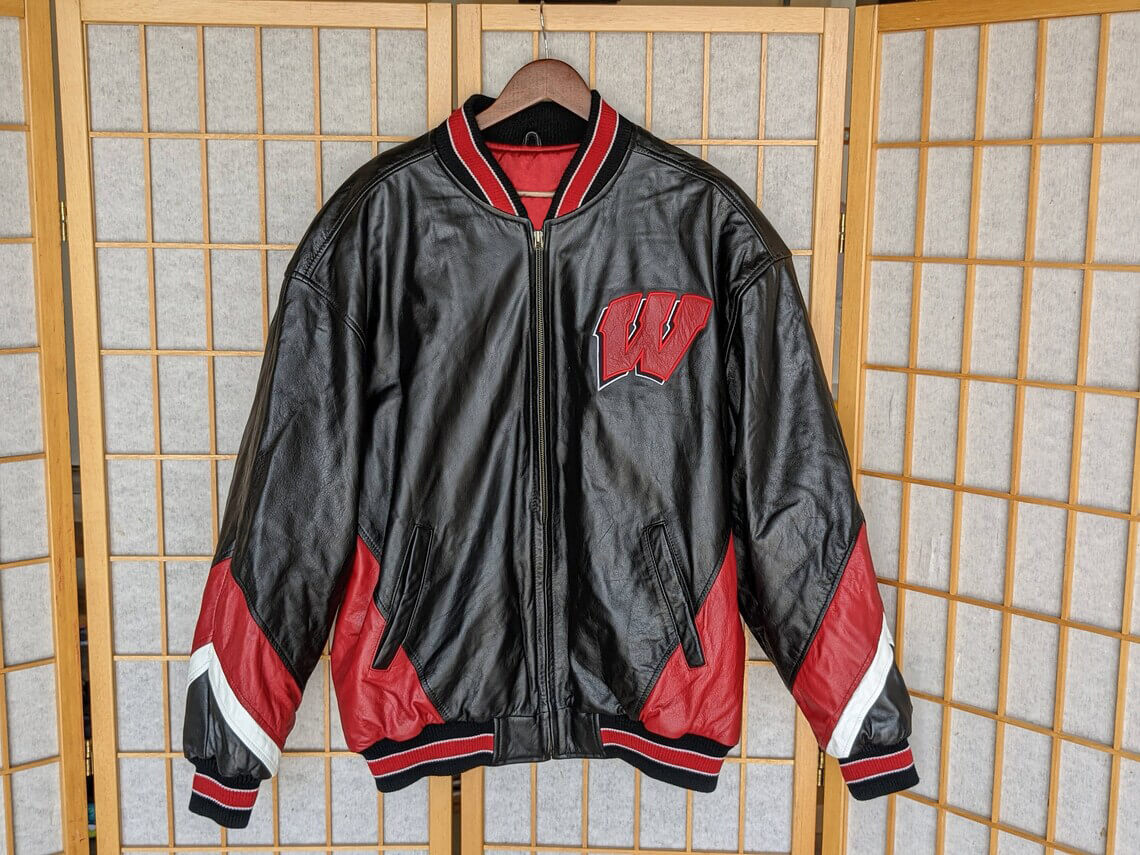 University of deals miami leather jacket